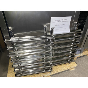Einhängegestell Typ 10-1/1, 7x 400x600mm, 95mm Schienenabstand, Bäcker-Norm (Combi-Schiene)