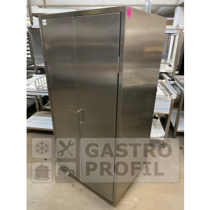 Reifeschrank / Frischhalteschrank; 80er Rauchstäbe; rollbar