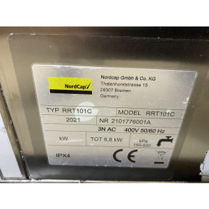 Nordcap Wärmeschrank RRT101C Bj. 2021