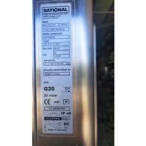 Rational Kombidämpfer SCC 201 WE Gas Index I Bj 2019