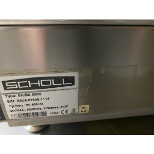 Scholl Induktionsplatte Auftisch SH/BA 5000 mit Wok-Aufsatz