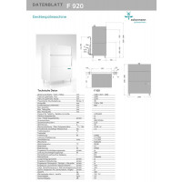 Ackermann Gerätespülmaschine F 920