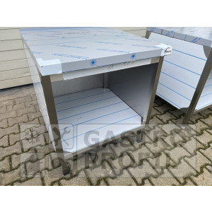 Arbeitstisch 800x850x900mm Aufkantung 20mm