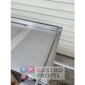 Spültisch 166x70x90cm für Untertischspülmaschinen