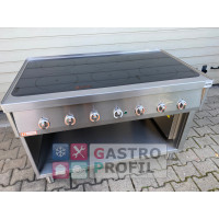 Locher Induktionsherd, 6 Kochstellen á 5kW