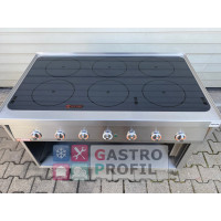 Locher Induktionsherd, 6 Kochstellen á 5kW
