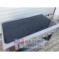 Locher Induktionsherd, 6 Kochstellen á 5kW