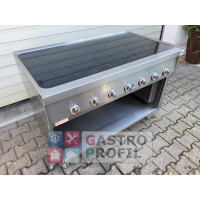 Locher Induktionsherd, 6 Kochstellen á 5kW