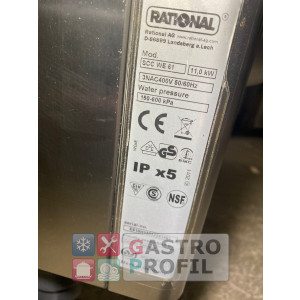 Rational Kombidämpfer SCC 61 WE Index H Bj. 2012
