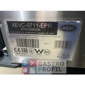 Unox Kombidämpfer XEVC-0711-EPR