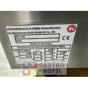Küppersbusch Schnellkochkessel FES150 Bj 2018
