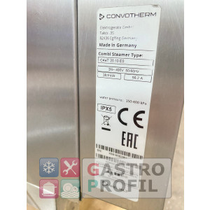 Convotherm Kombidämpfer C4eT 20.10ES Bj. 2018