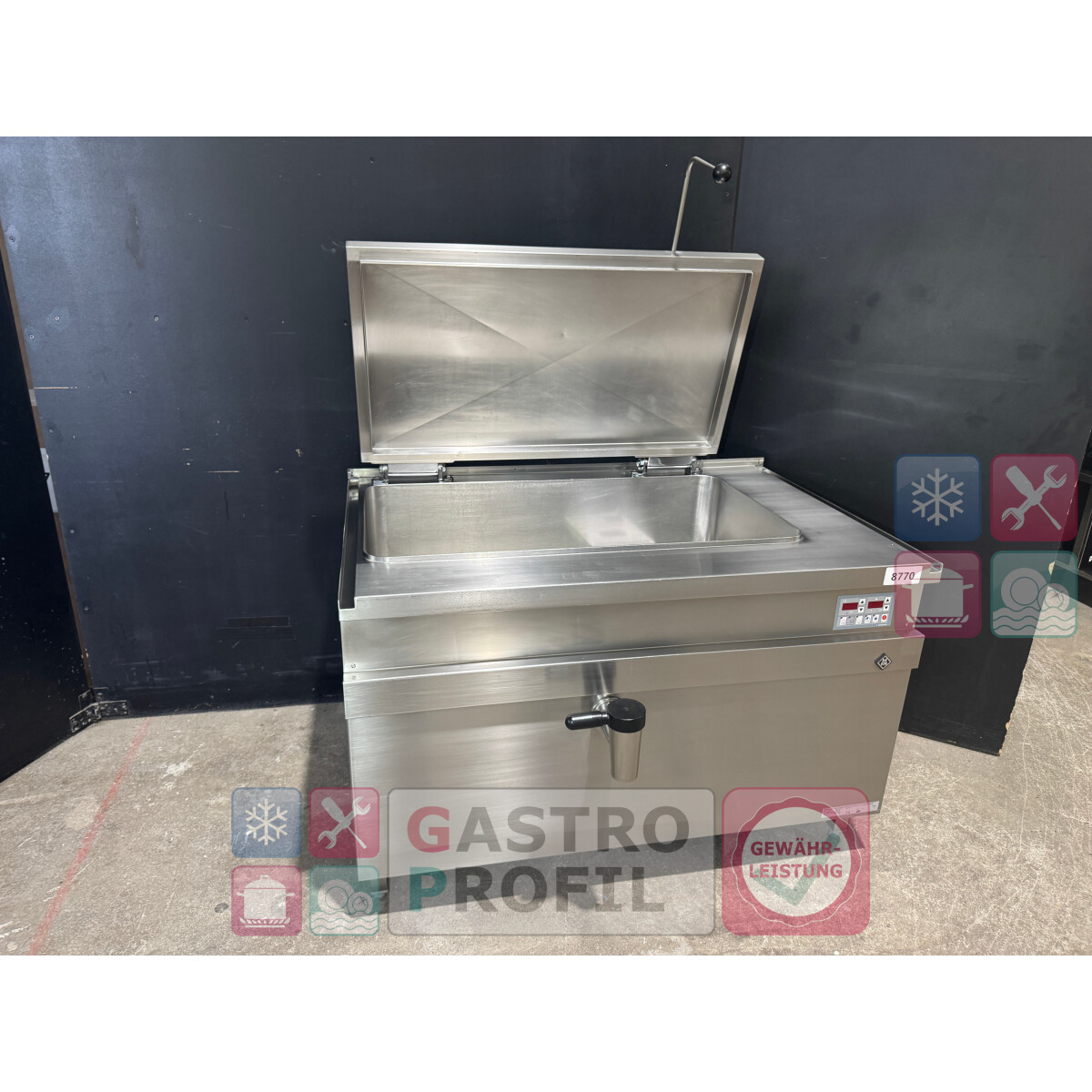MKN Elektro-Braisière Magnum 3/1GN 115L Eco Control