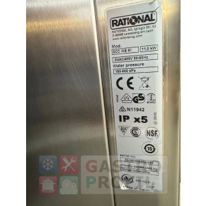 Rational Kombidämpfer SCC WE 61E Index I Bj. 2016
