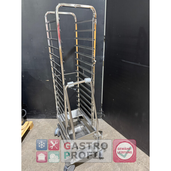 Rational Hordengestellwagen Typ iCombi 20-1/1 mit15 Einschüben (Schienenabstand 84 mm)