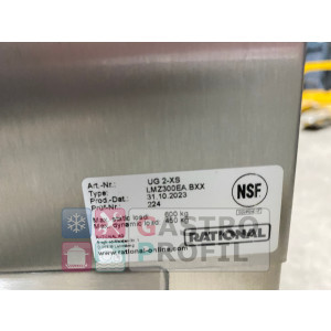 Rational iVario Pro 2-XS 2 x 17 Liter BJ 2025 inkl. Grundausstattung Zubehör & Untergestell mit Füßen