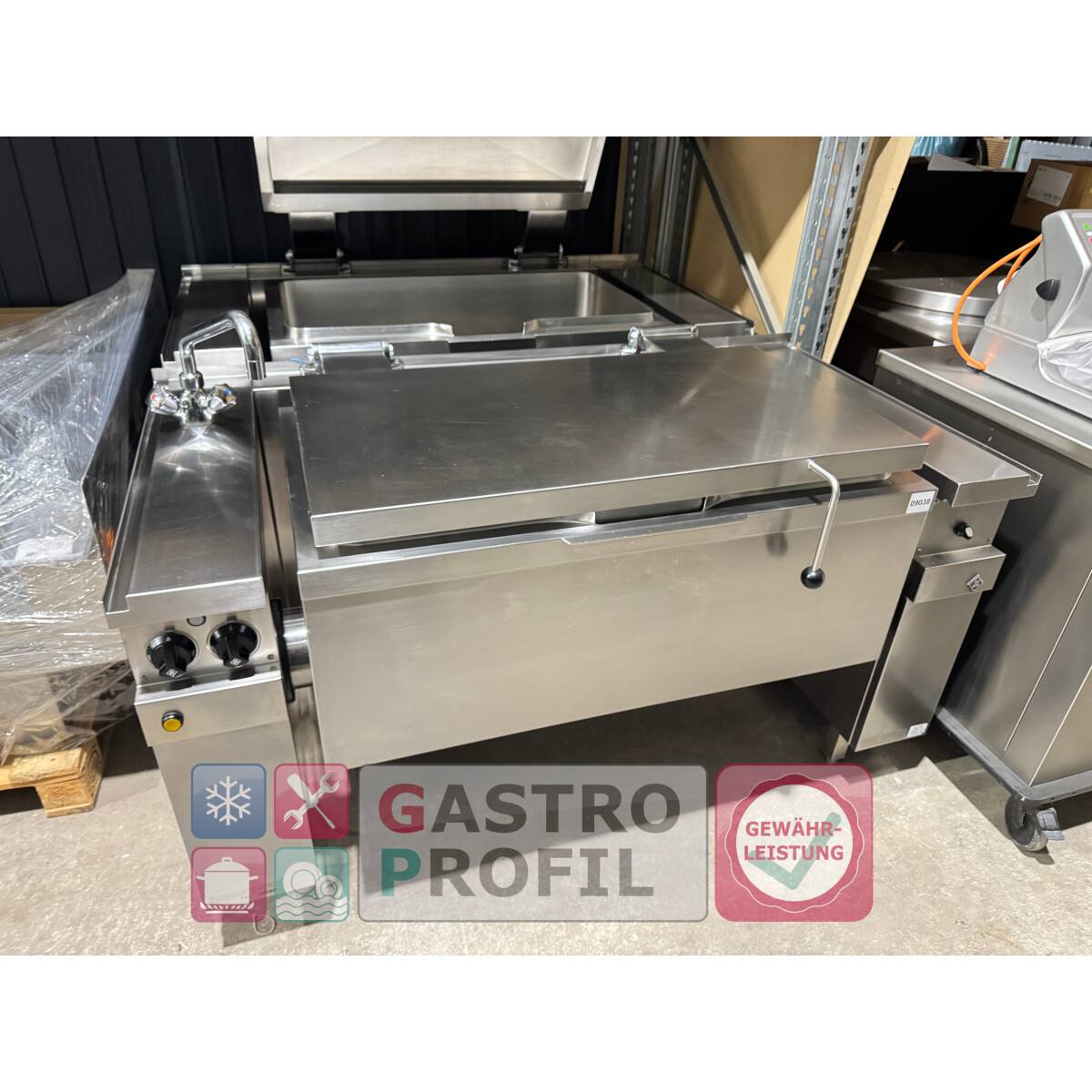 MKN Optima 850 Gas Kippbratpfanne 3/1 GN box
