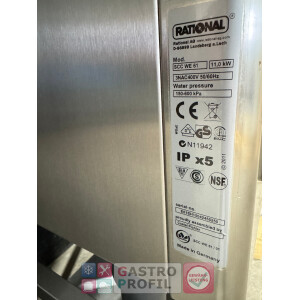 Rational Kombidämpfer SCC WE 61 BJ 2015 Index H