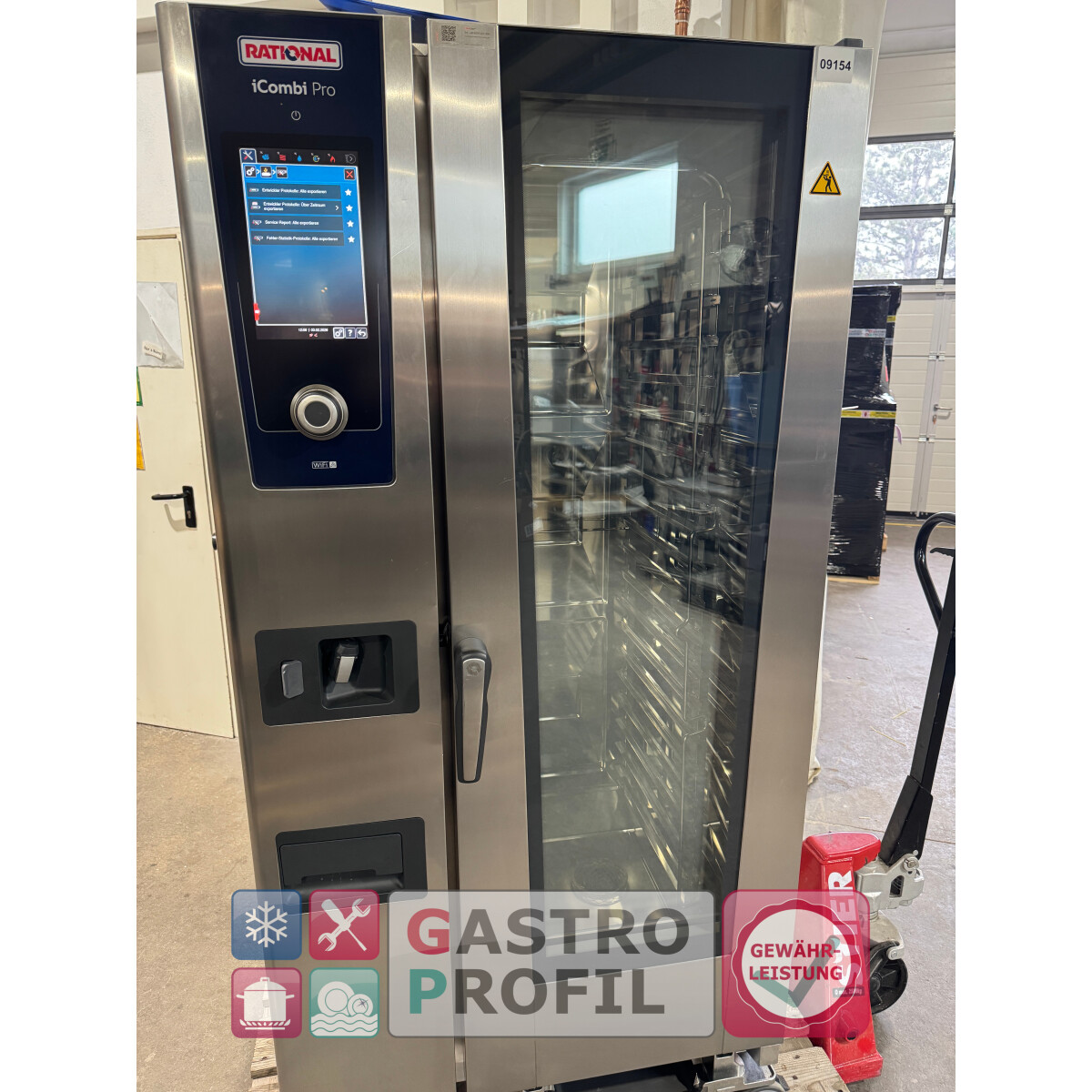 Rational Kombidämpfer iCombi Pro 20-1/1 Gas Index J BJ 