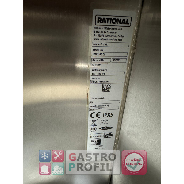 Rational Multifunktionskippbratpfanne iVario XL 150L BJ 2024