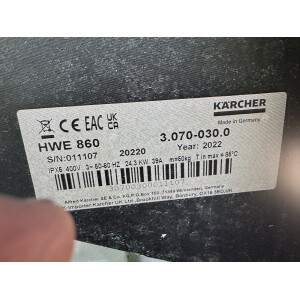 Kärcher Hochdruckreiniger HD 7/16-4 ST + Heiß Wasser Erzeuger HWE 860