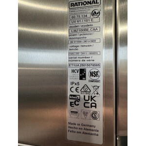Rational iVario 2-S Bj. 2020 mit Zubehör und Untergestell