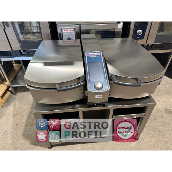 Rational Kippbratpfanne VCC 112 L BJ 2019 mit Untergestell und Zubehör