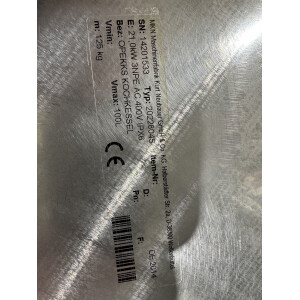 MKN Kochkessel Optima 850 BJ 2014 100 Liter