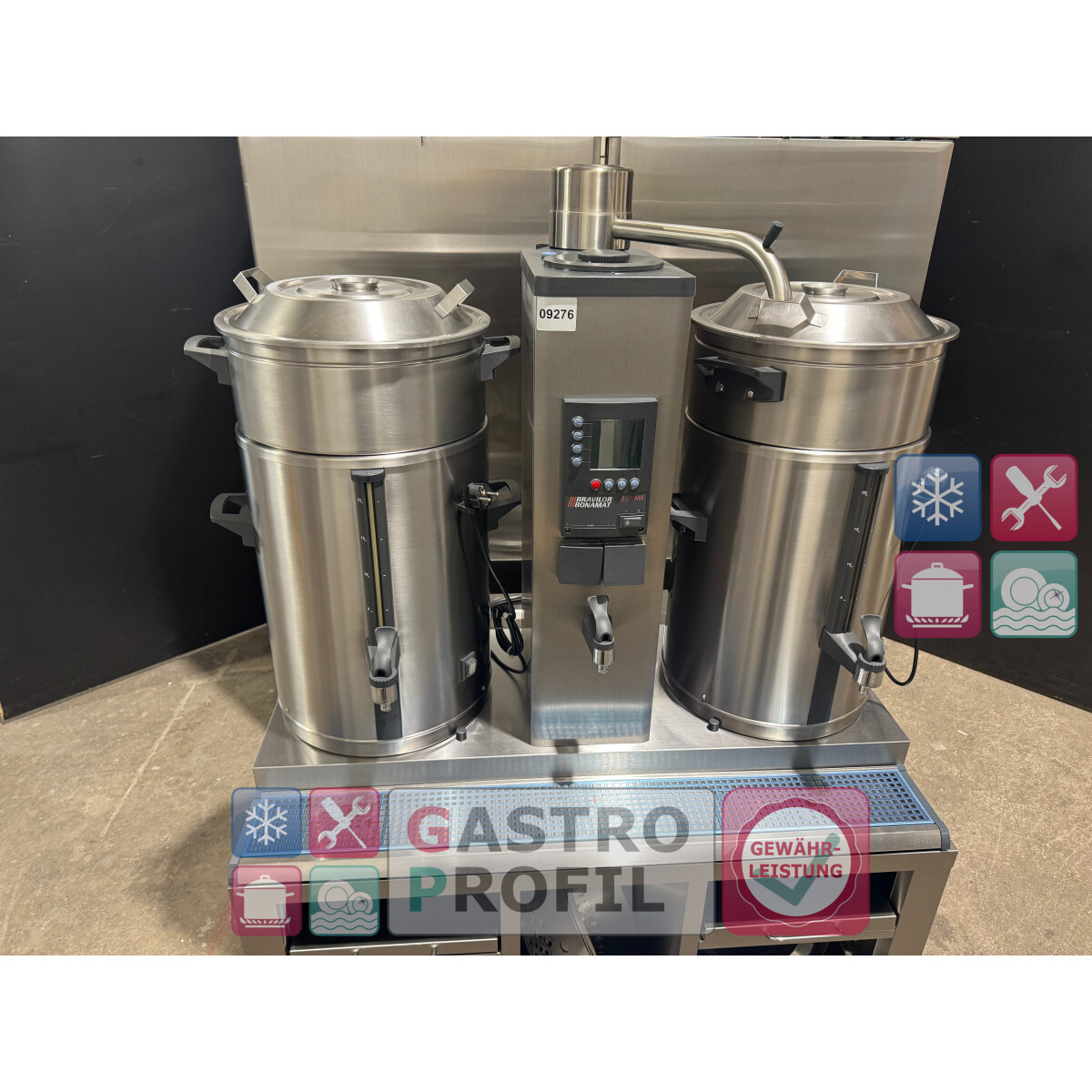Set Bravilor Bonamat Rundfilterkaffeemas box