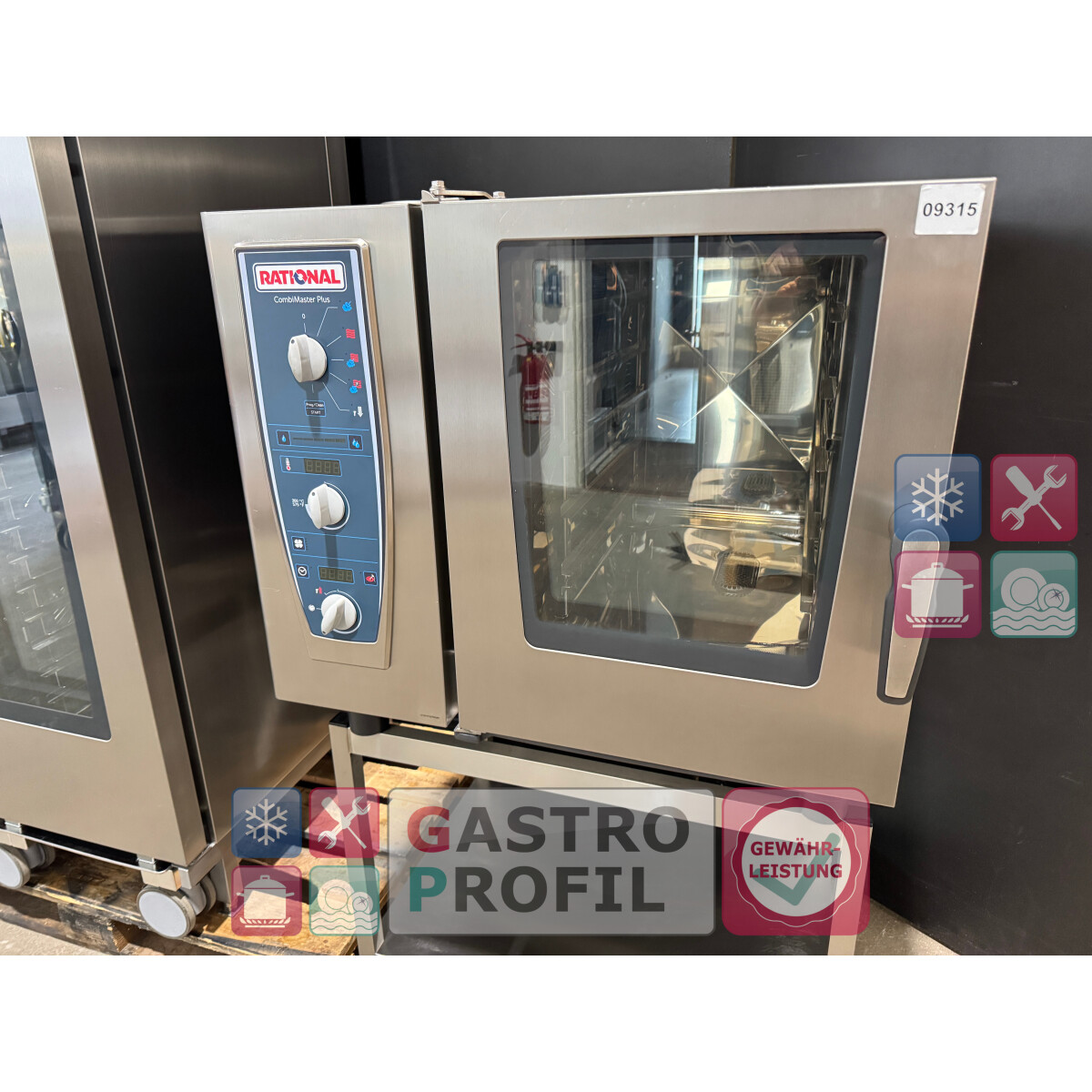 Rational Kombid&auml;mpfer CMP 61 Linksanschlag BJ 2019