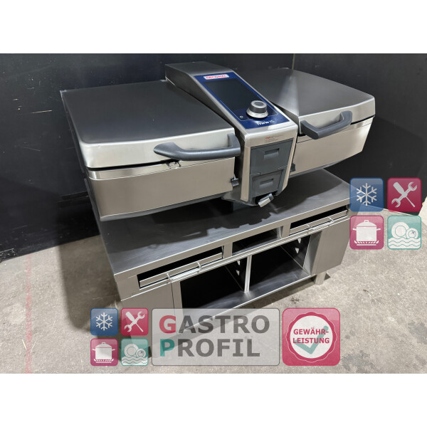 Rational Vario Cooking Center iVario 2-XS Bj. 2020 mit Untergestell und Zubehör