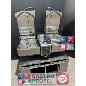 Rational Vario Cooking Center iVario 2-XS Bj. 2020 mit Untergestell und Zubehör