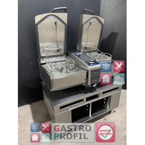 Rational Vario Cooking Center iVario 2-XS Bj. 2020 mit Untergestell und Zubehör