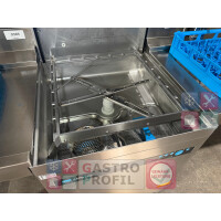 Meiko Haubenspülmaschine UPster H 500 M2 BJ 2022 inklusive Zu/Ablauftische/Galgenbrause und mobilem Enthärter